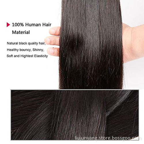 10A Straight Bundles Human Hair 100% Virgin Brazilian Hair Human Hair Bundles Unprocessed Remy Hair Bundles